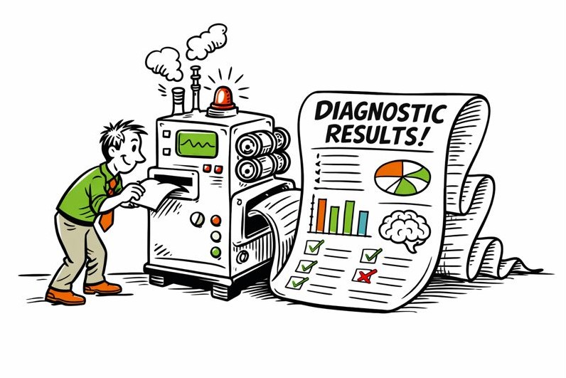 Instant Understanding Test diagnostic results visual